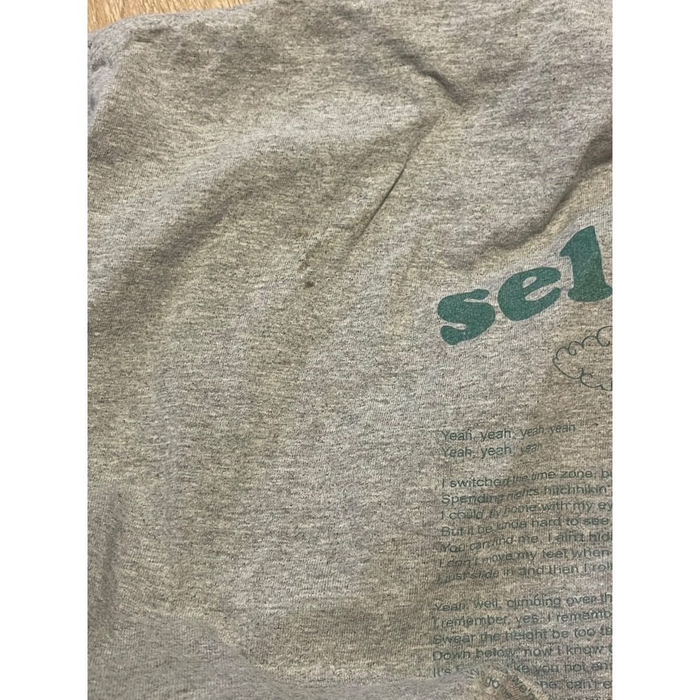 Mac Miller Swimming Self Care Long Sleeve Shirt Gray 2XL Rare Rap Merch Hip Hop - Picture 2 of 5